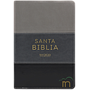 Biblia LETRA GRANDE TRICOLOR GRISRV20