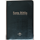 BIBLIA RVR60 VINIL NEGRO 14 PUNTOS