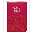 BIBLIA RVR60FUCSIA HOJITAS CANTO FUCSIA QR