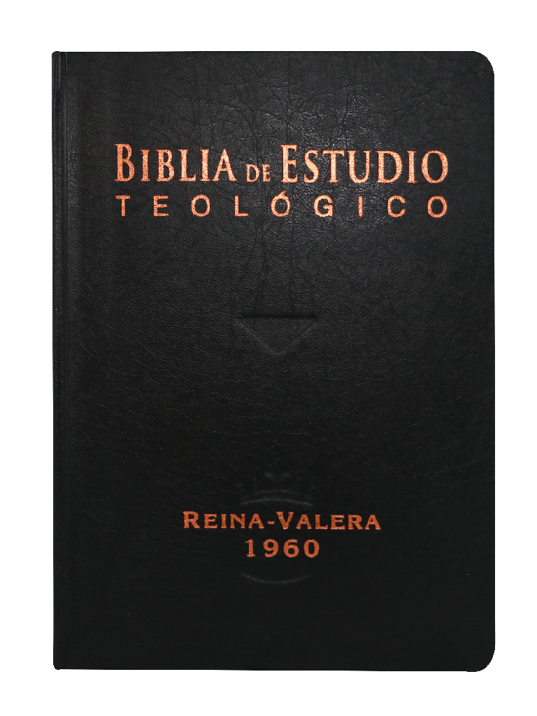 Biblia de Estudio Teológico Reina Valera 1960 Grande Letra Mediana Tapa Dura