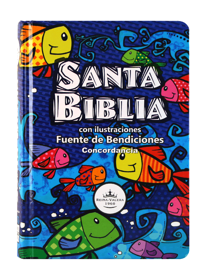 BIBLIA RVR60 FUENTE DE BENDICIONES PESCADITOS TD