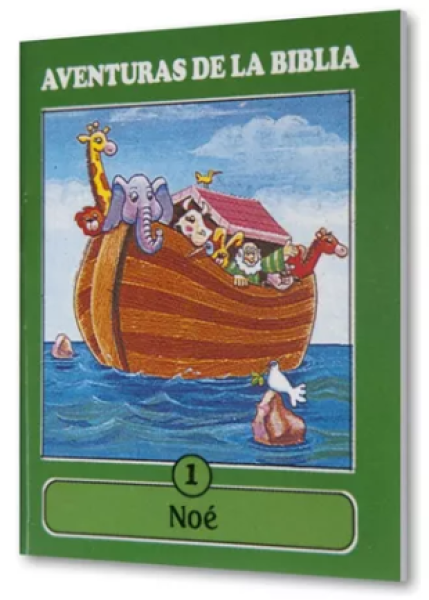 Aventuras de la Biblia Serie de 24 Historias Mini Libritos