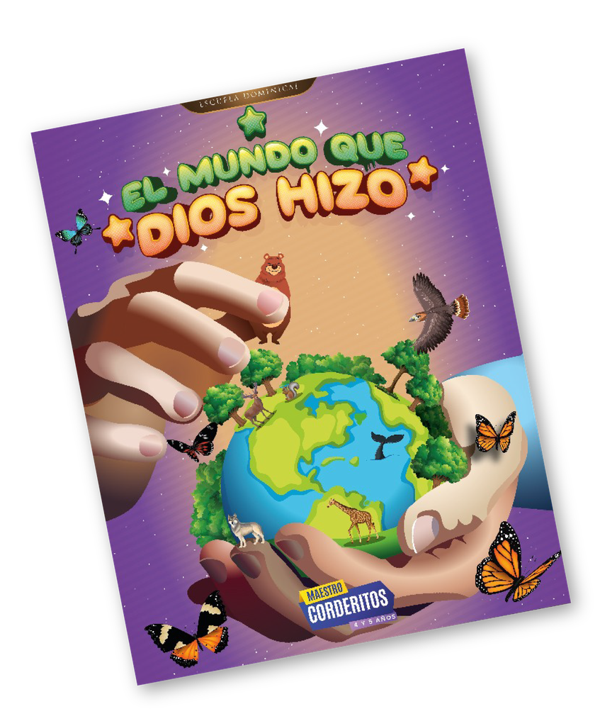 ECCAD Corderitos ALUMNO (4 - 5 años), El Mundo que Dios hizo 25-1