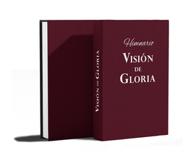 [HPDVINO] Himnario Visión de Gloria. Pasta dura color VINO