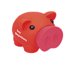 [MNMACRO] Alcancias puerquito ROJO