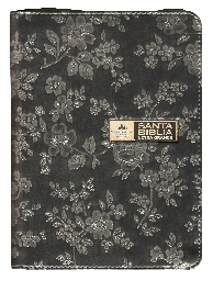 Biblia Reina Valera 1960 Chica Letra Mediana Imitación Piel Color Plata