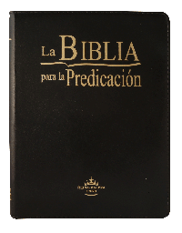[SBM0877] Biblia de Estudio Predicación Reina Valera 1960 Grande Letra Grande Imitación Piel Negro