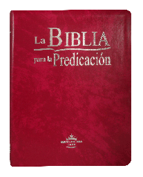 [SBM0878] Biblia de Estudio Predicación Reina Valera 1960 Grande Letra Grande Imitación Piel Púrpura