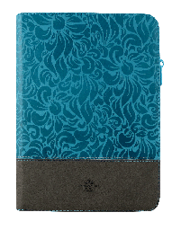 [SVM5614] Biblia Reina Valera 1960 Grande Letra Gigante Imitación Piel Azul Gris Código QR