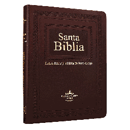 [SBM1792] Biblia Reina Valera 1960 Grande Letra Gigante Imitación Piel Café