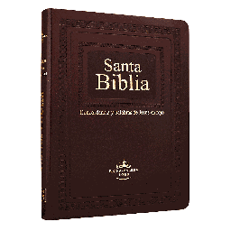 Biblia Reina Valera 1960 Grande Letra Gigante Imitación Piel Café