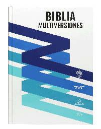 [SBM7810] Biblia de Estudio Multiversiones Grande Letra Mediana Tapa Dura RVR60, RVC, DHH, TLA