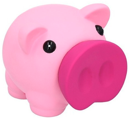 [MNMACRS] Alcancias puerquito ROSA