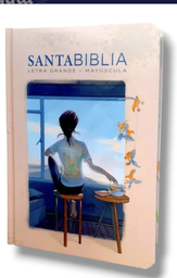 [SBM2814] Biblia Reina Valera 1960 Mediana Letra Grande MAYUSCULA Tapa dura Mujer