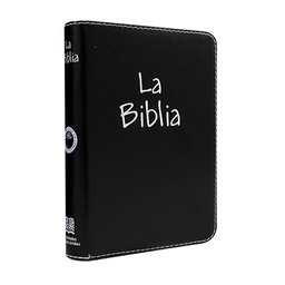[SBM5862] Biblia Traducción Lenguaje Actual Chica Letra Mediana Imitación Piel Negra [TLA46LM]