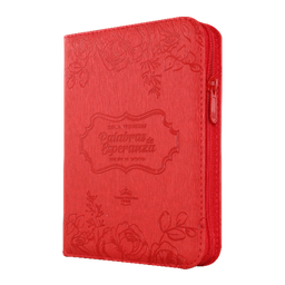 [SBM5576] Biblia de Estudio Promesas Reina Valera 1960 Chica Letra Mediana Imitación Piel Rojo [RVR45cZEELM]