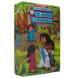 [SBM7949] Biblia Infantil Siempre Conmigo Reina Valera Contemporánea Mediana Letra Mediana Tapa Dura [RVC.63PJRP]