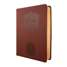 [SBM5707] Biblia Reina Valera 1960 Grande Letra Gigante Imitación Piel Vino Código QR [RVR086cLGiPJR]